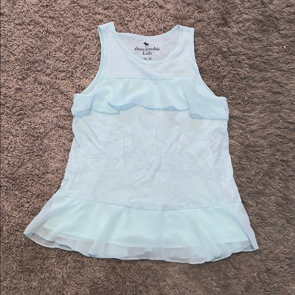 abercrombie kids Other - Amber Crombie kids light blue tank top